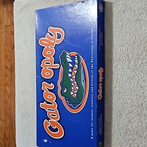 Gator Opoly Board Game - Blue and Orange
